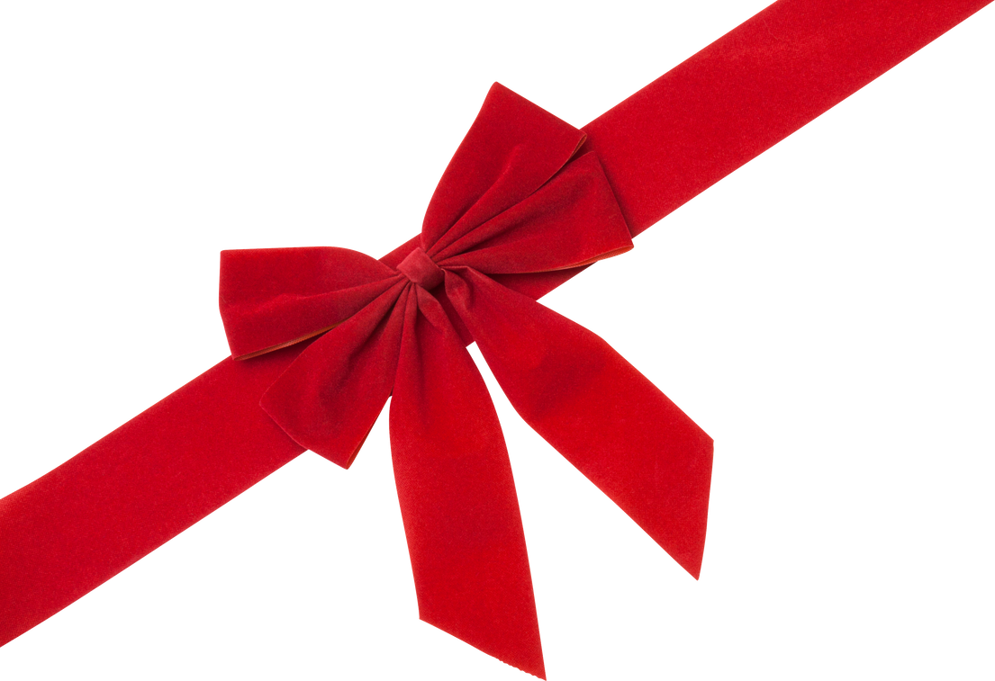 Red Christmas Bow